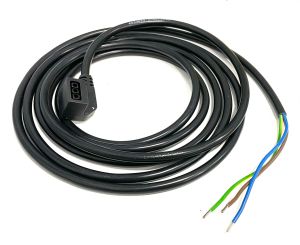 Kabel cirkulationspump vinklad för Wilo Para 25/7 & 15/7 med snabbkontakt