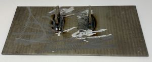 Spjeldplate foran