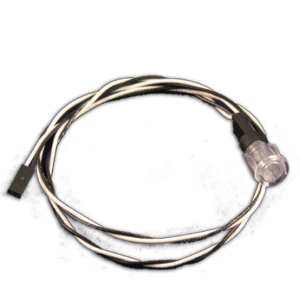 Komplett lampesett med linse og kabel EK 15 E fra produksjon nr. 145423