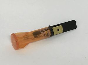Blinklys, rund, oransje med pinne til EK 15