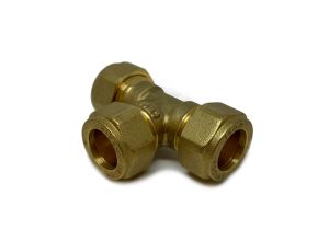 T-rør klemringskobling 15 mm 2-pakning