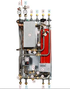 Varmeveksler Cb 30-38 H