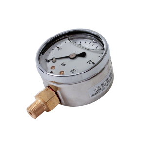 Manometer 25 Bar Væskefylt