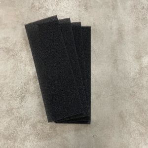 4-pakning IVT/Bosch Originalfilter 165x480x13 mm – For IVT 490, 495, 590, 595, 695, Vent 202 m.fl.