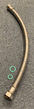 029C. Flekseslange JS Original diffusjonstetning 1 "Run 3/4" Run 60cm 3 års garanti